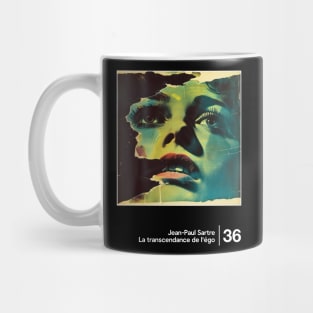 La transcendance de l'égo - Minimal Style Graphic Artwork Mug